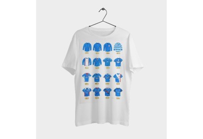 Carlisle United FC Retro Art Football Shirts T-Shirt